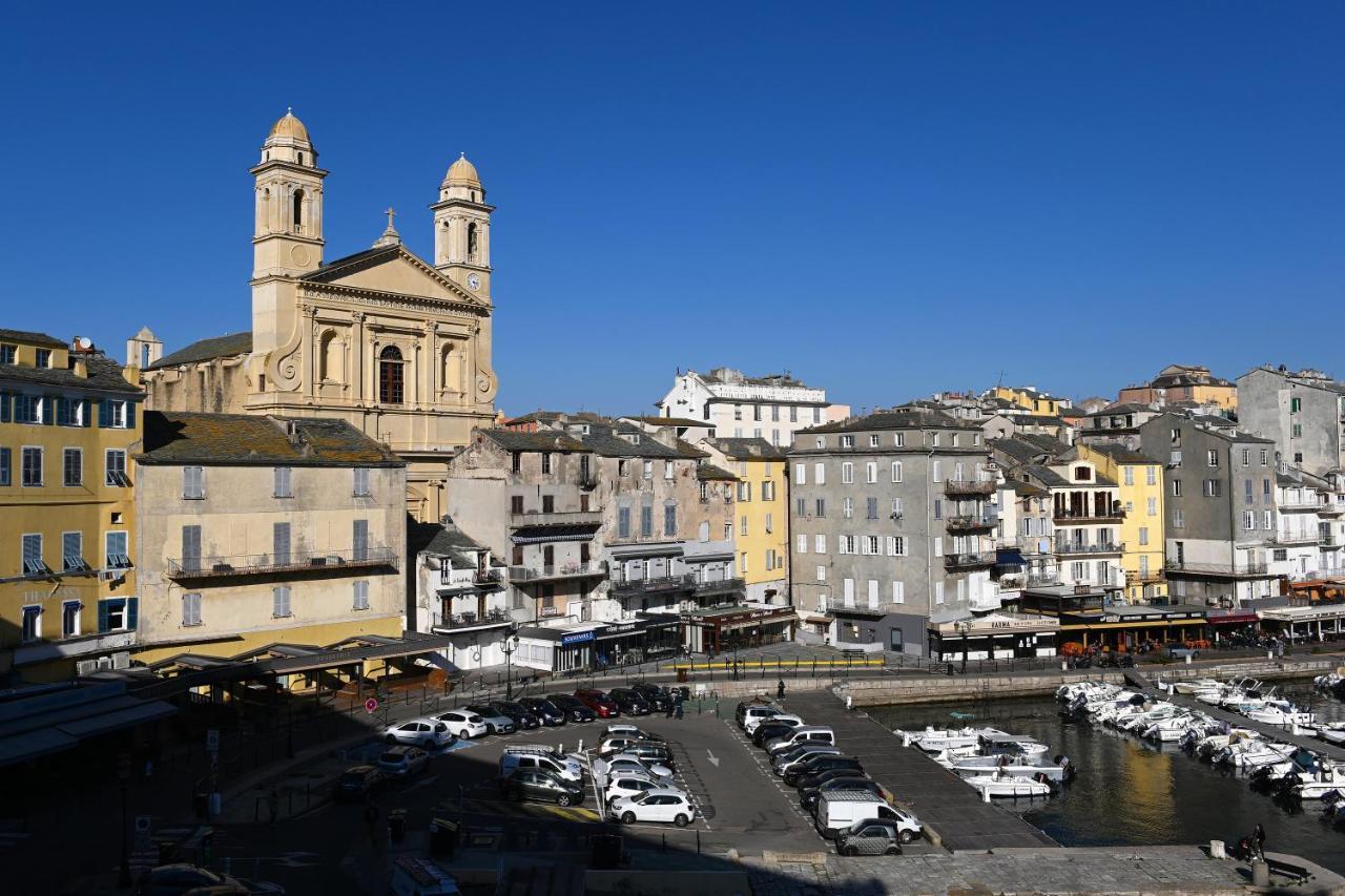 Sognu Di Matteu - Bel Appartement Entierement Climatise - Vue Mer, Vieux Port Bastia Bastia  Kültér fotó